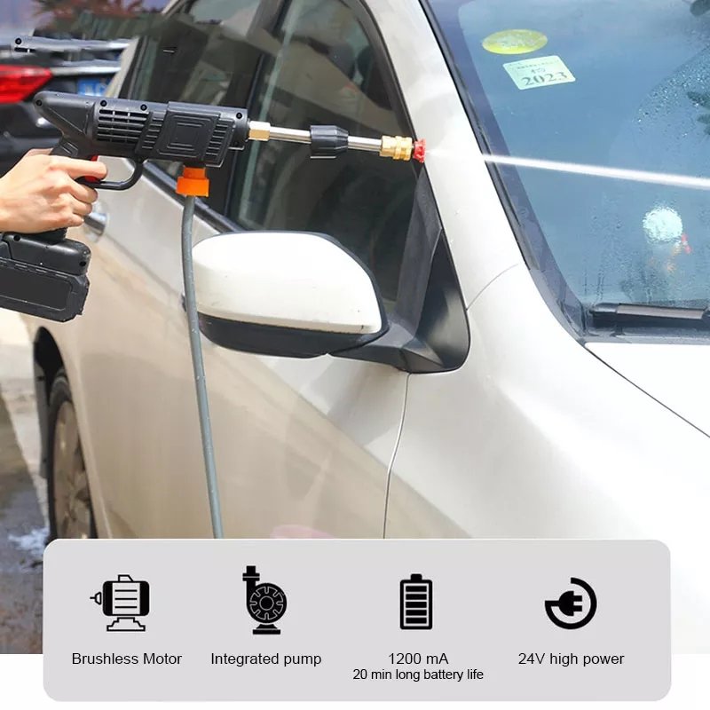 48v high pressure cordless car washer wireless