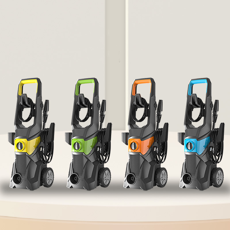 1600W Induction Motor 150Bar Yellow Portable High Pressure Car Washer 220V 50HZ 7L/min Car Wash Machine Automatic
