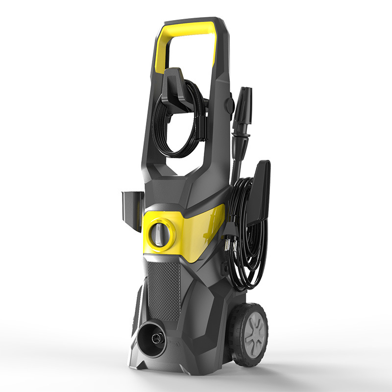 1600W Induction Motor 150Bar Yellow Portable High Pressure Car Washer 220V 50HZ 7L/min Car Wash Machine Automatic
