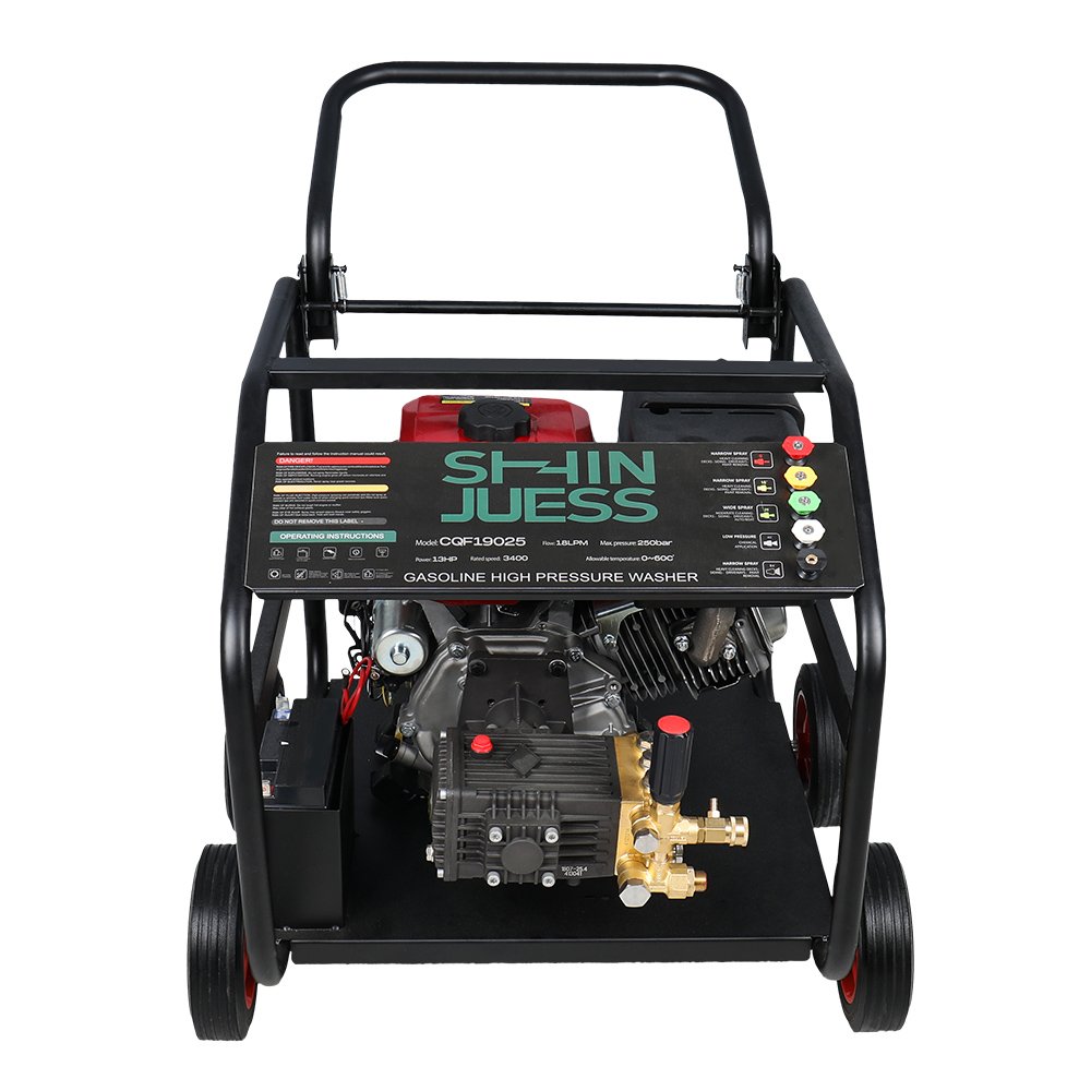 4000 Psi High Pressure Washer Gasoline Petrol Power Cleaner for Disinfection High Pressure Water Pump Water Pump Car Wash 15hp