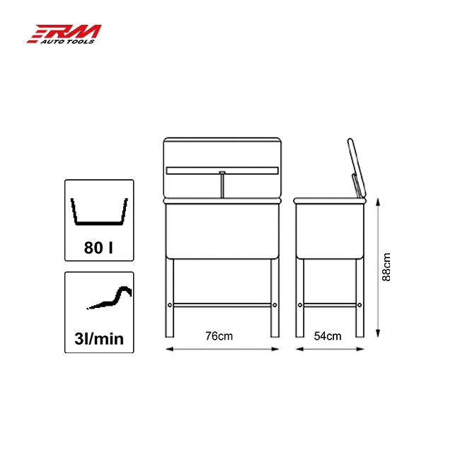RM 20gallon parts washer pneumatic multifunction Parts cleaning machine