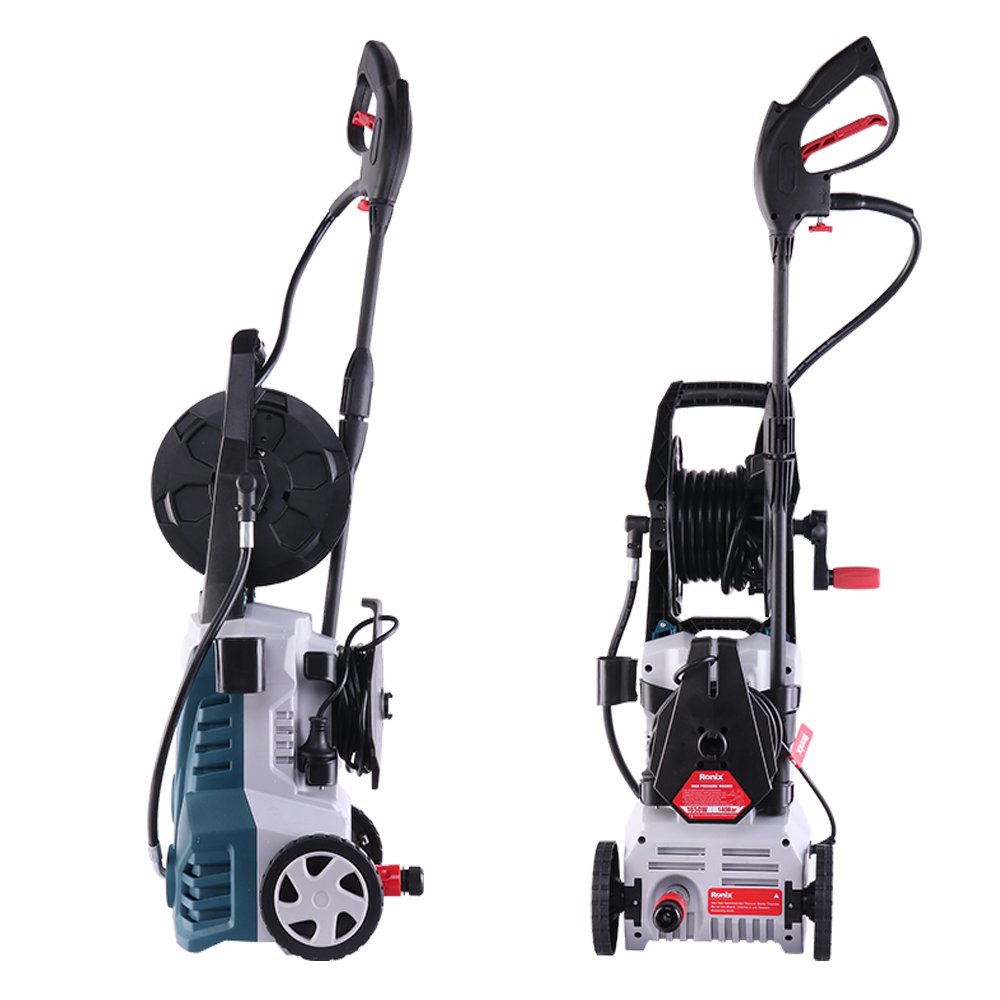 Hot Sale Ronix Model RP-U141 140Bar Long Range Oil Stain Smear Remove Professional Car Washing Machine High Pressure Washer