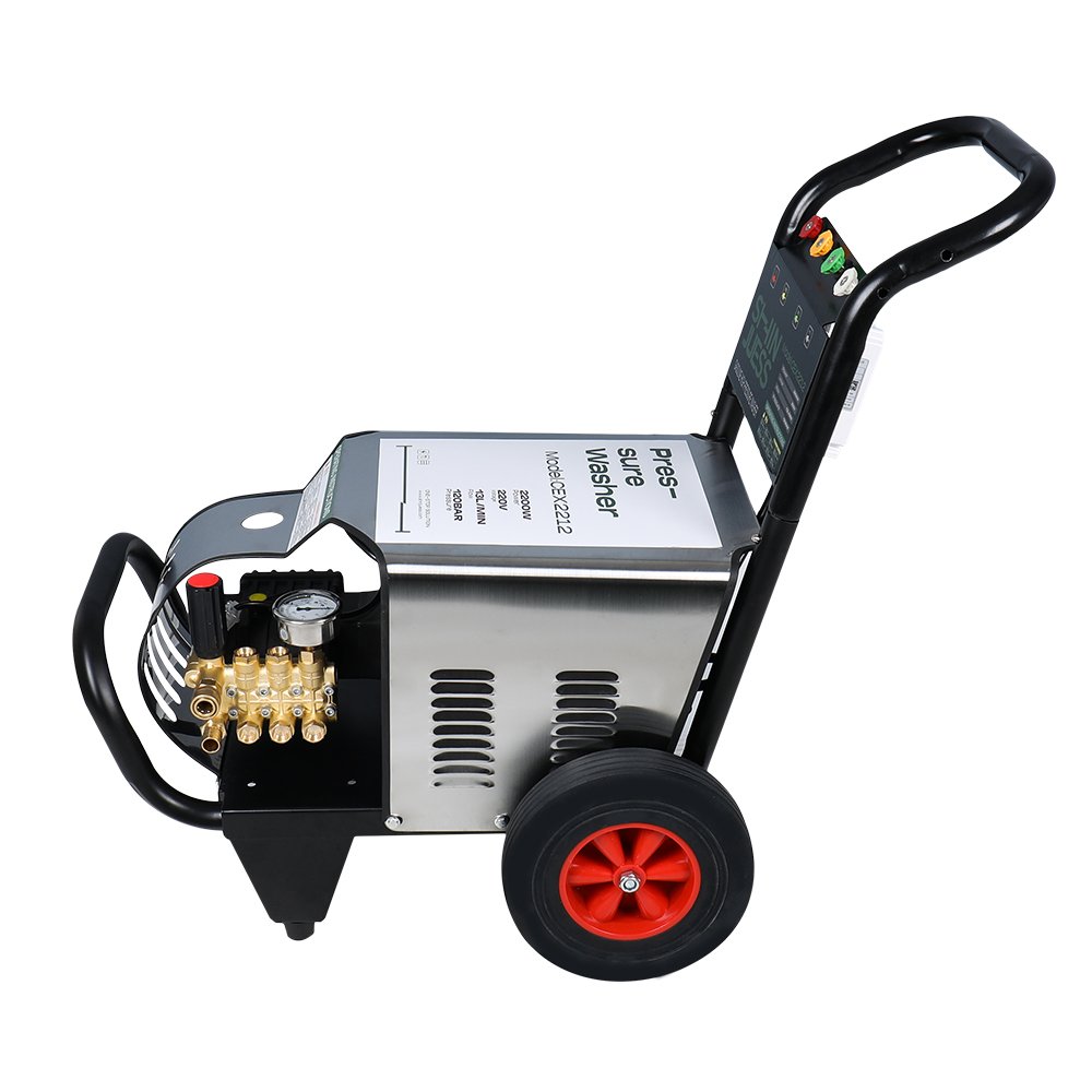 220V 2.2kw Heavy-Duty Electric High Pressure Cleaner Car Washer