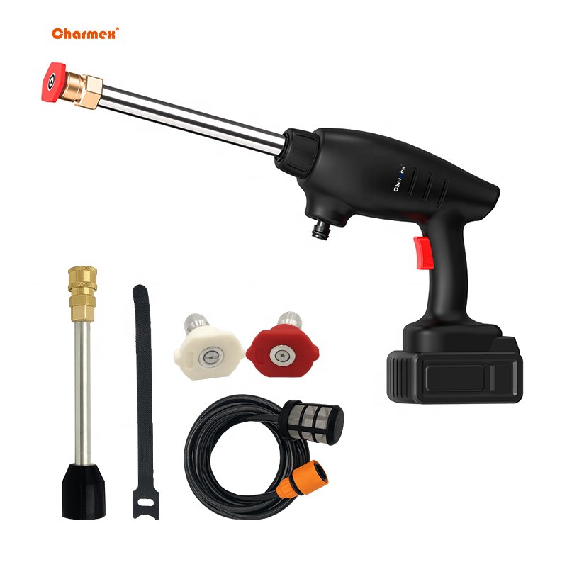 Custom Wired 300W Power Motor Household Electric Washing Machine Water Pump Spray Gun Car Washer 12 Volt
