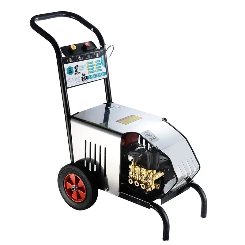 Electric high-pressure cleaning equipment, cleaning machines, and automatic car washing machines for sewer cleaning