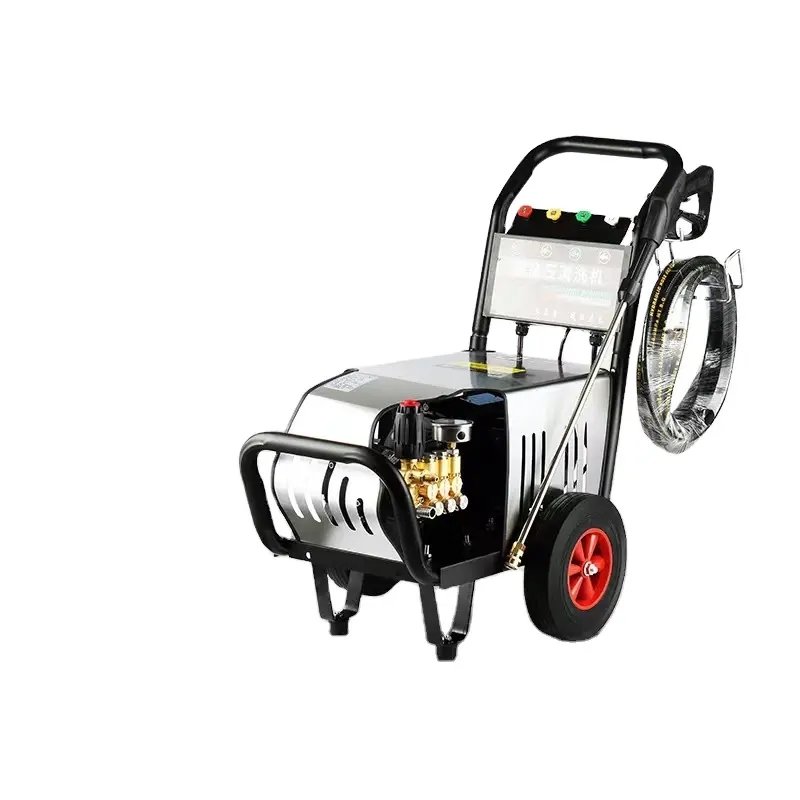 Electric high-pressure cleaning equipment, cleaning machines, and automatic car washing machines for sewer cleaning