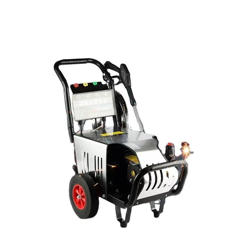 Electric high-pressure cleaning equipment, cleaning machines, and automatic car washing machines for sewer cleaning