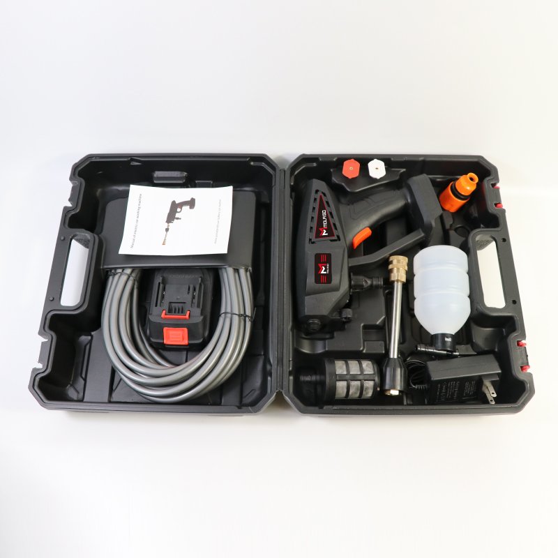 Car Washing Machine Water Spray Gun Car Wash Wireless Lithium Battery Portable High Pressure Car Washer