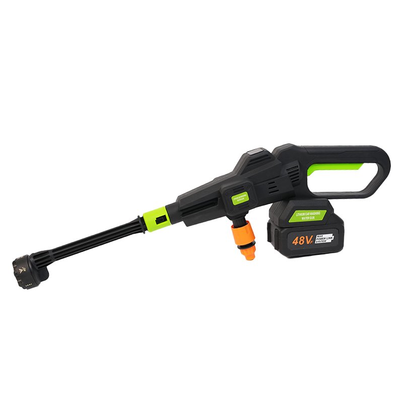 Portable Mini Electric 12V Battery Powered High-Power Washing Gun for Cleaning Cars Gardens Glass Floor Mini Electric Car Washer
