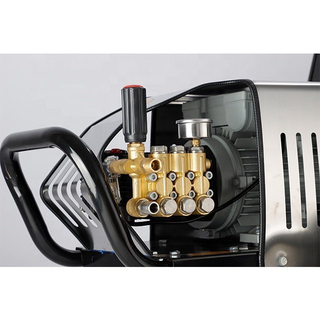 Commercial 1850 PSI Electrical Car Washer Water Jet Machine / Power Electric Single Phase 220V Car Wash High Pressure Cleaner