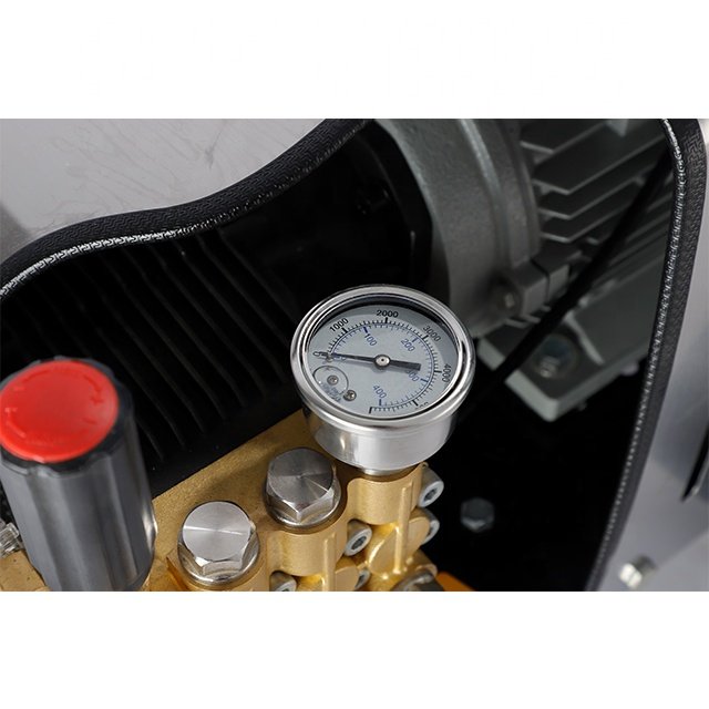 Commercial 1850 PSI Electrical Car Washer Water Jet Machine / Power Electric Single Phase 220V Car Wash High Pressure Cleaner