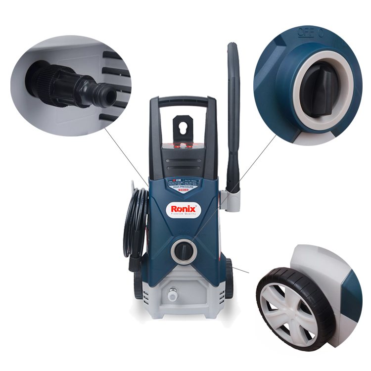 RONIX RP-0180 Professional High-performance 3000W Induction Motor 180Bar High Pressure Car Washer
