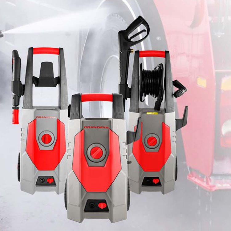 GRANDFAR Portable High Pressure Car Pressure Jet Washer Gun Type High-pressure Pump Washing Machine Cleaner Restaurant Car