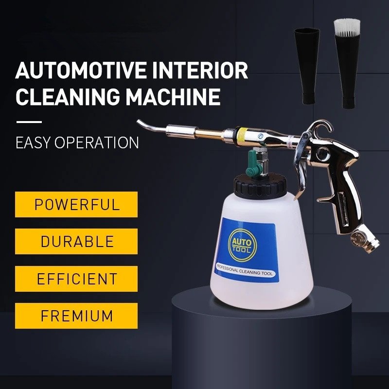 Tornado cleaning gun Car Cleaning Gun Dry Cleaner Tornado Apparatus With Metal Bearing Air Car washer