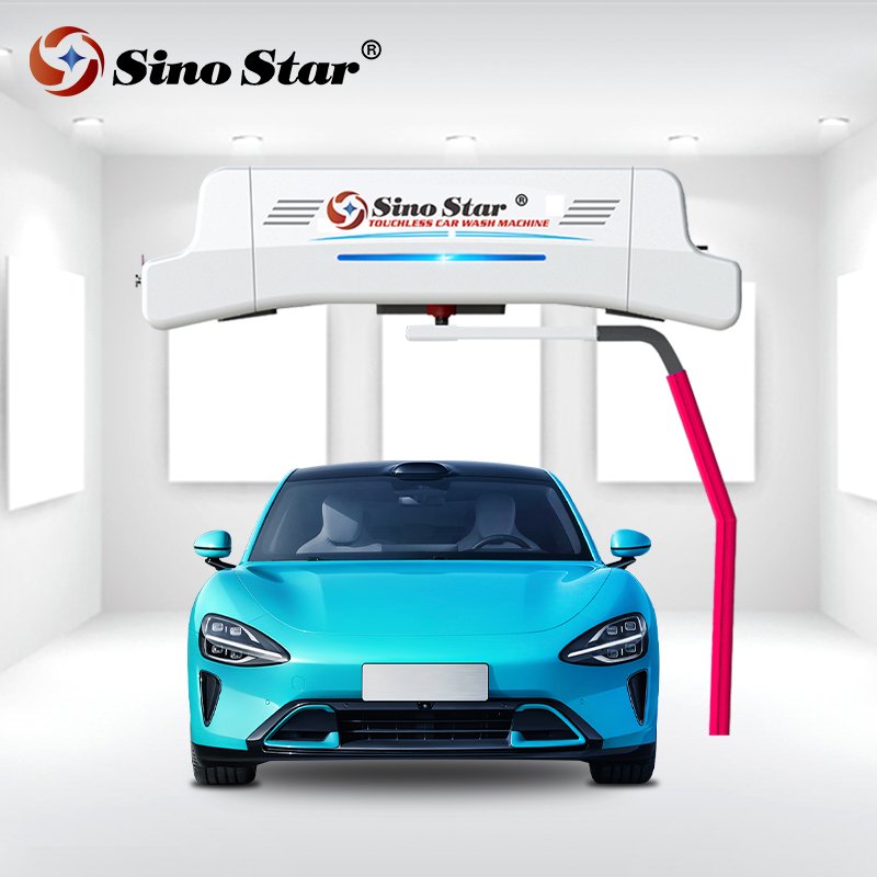 Sino star Water recycle system Automatic 360-degree High Pressure Touchless brushless china car wash machine