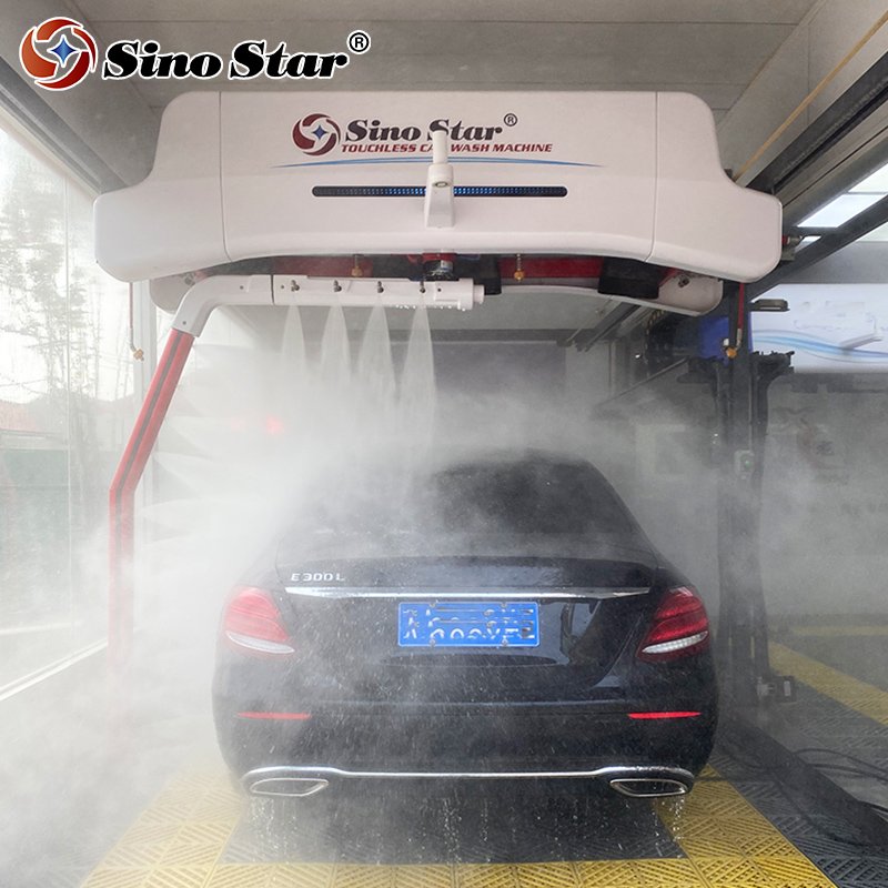 Sino star Water recycle system Automatic 360-degree High Pressure Touchless brushless china car wash machine