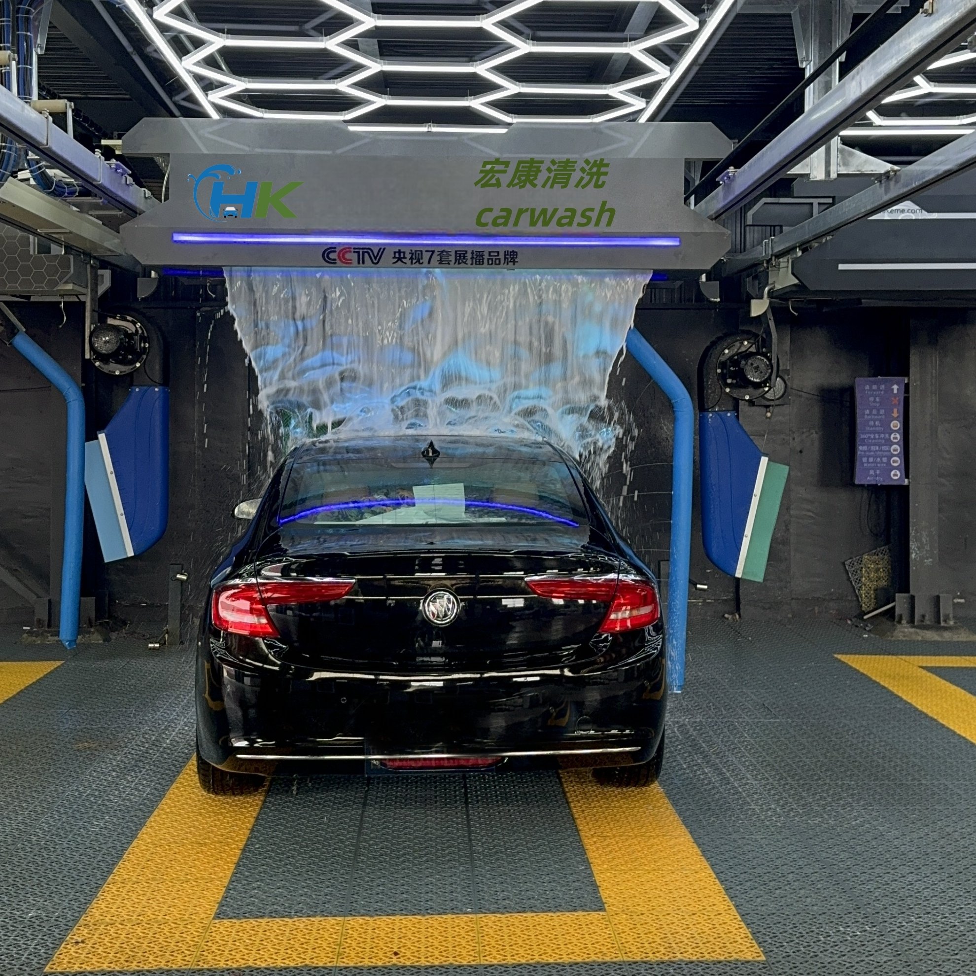 Worldwide door-to-door installation service touchless automatic car wash machine for car wash room
