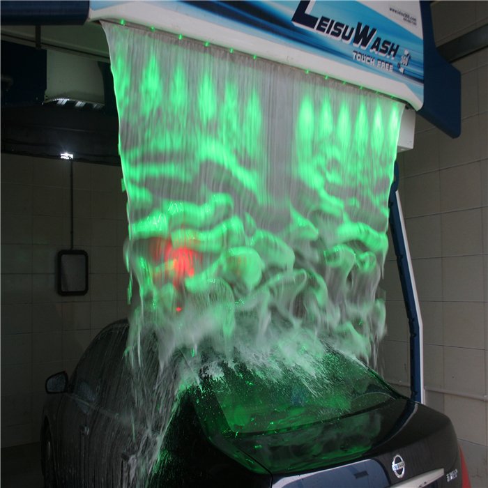 Leisu 360 mini PLC control touchfree factory prize car washer automatic car wash machine