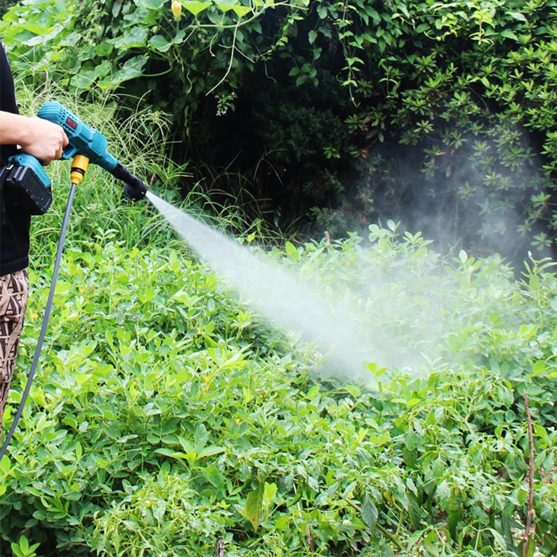 Portable Rechargeable High Pressure Car Washer Machine 6-in-1 Water Wash Gun Electric Car Washing Equipment
