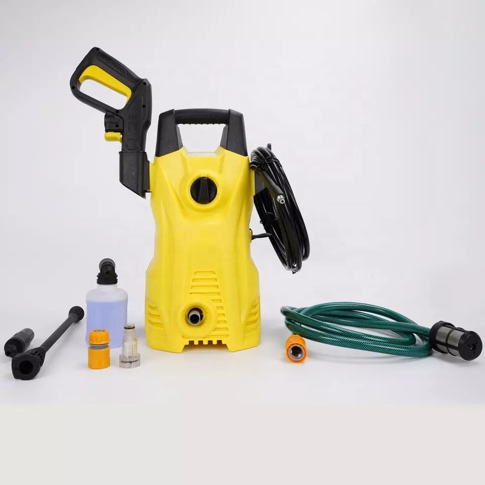 1200W Electric adjustable high pressure washer cleaner portable high pressure car washer