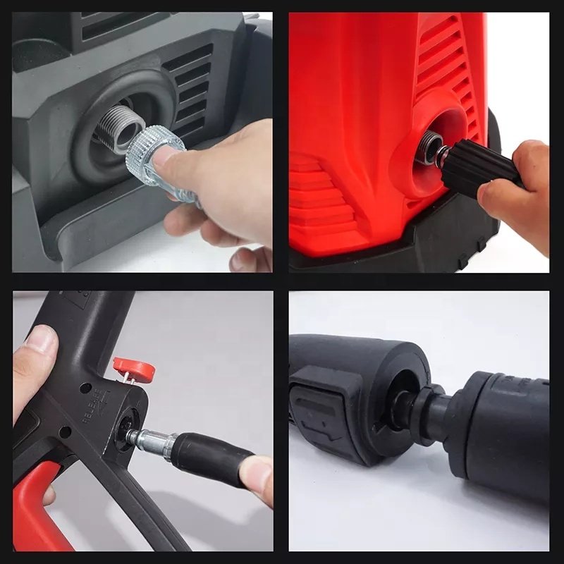 1200W Electric adjustable high pressure washer cleaner portable high pressure car washer