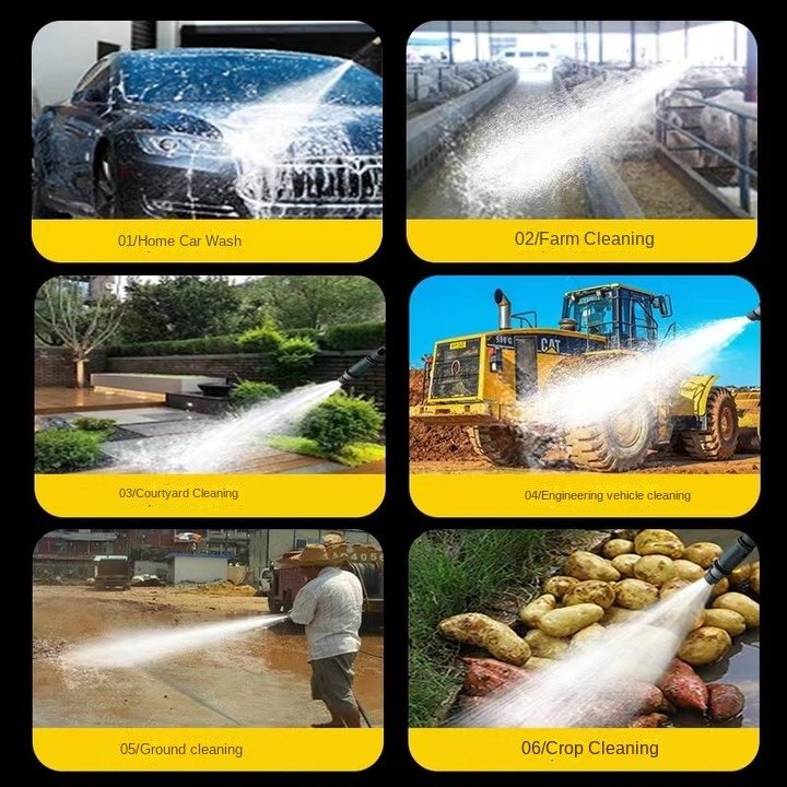 Commercial High Pressure Car Washer 0-15L/min Electric High Pressure Car Washing Machine