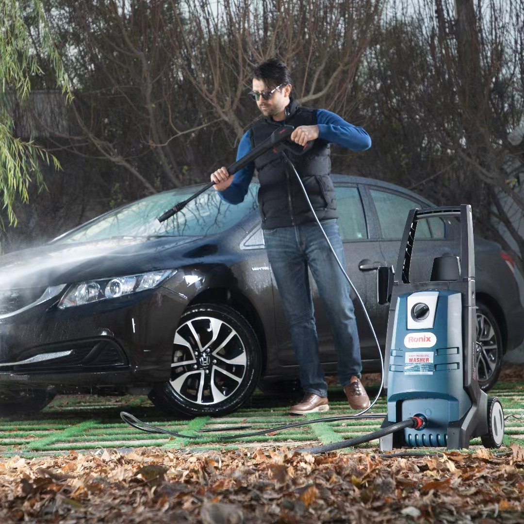 Ronix Professional Car Using Tools RP-U150 Universal Pressure Washer 150 Bar 1800WHigh Pressure Electric Car Washer