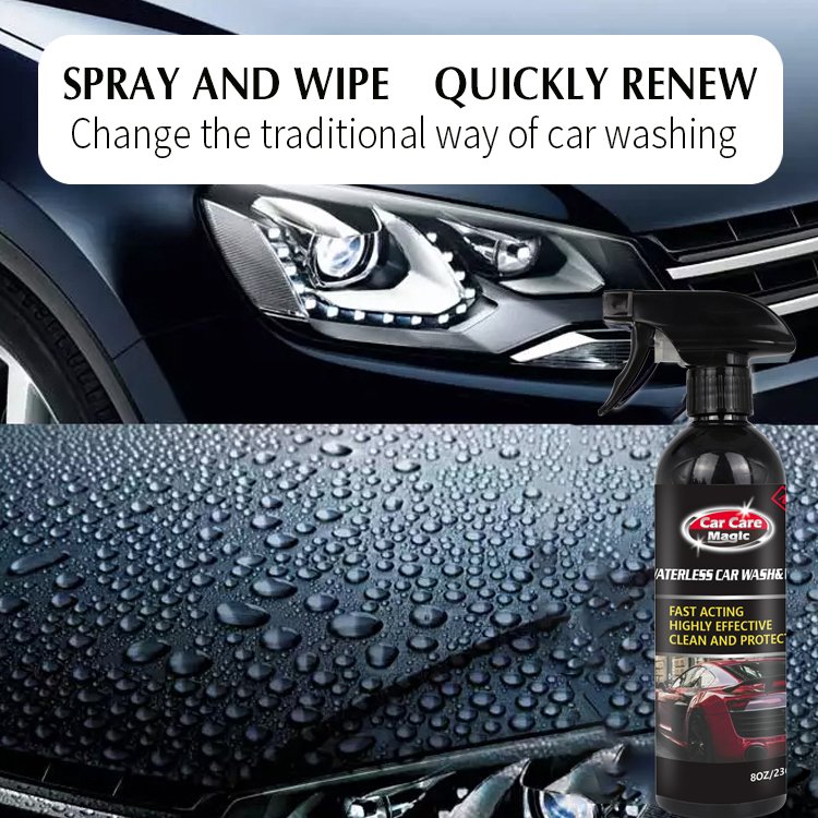 Multifunctional Super Protection and Shine Car Body Wax Spray Eco-friendly Liquid Car Wax Polish Free Waterless Car Washer