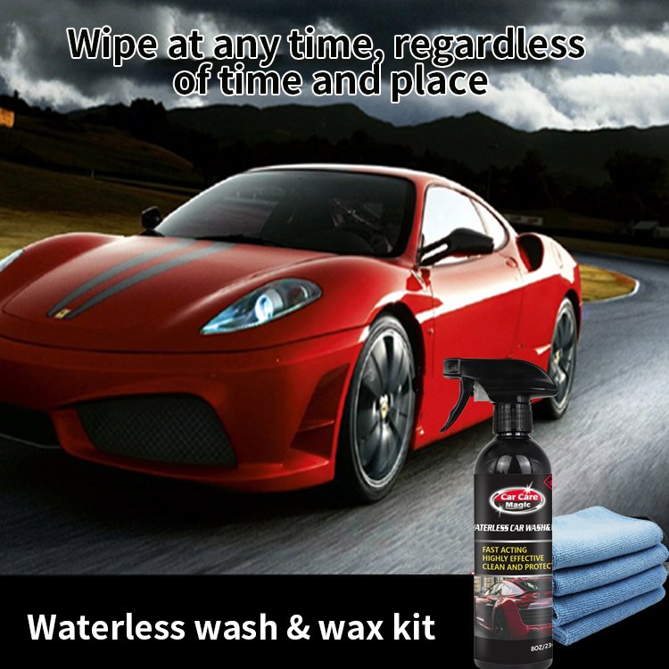 Multifunctional Super Protection and Shine Car Body Wax Spray Eco-friendly Liquid Car Wax Polish Free Waterless Car Washer