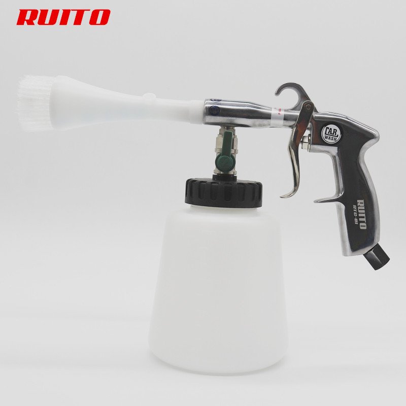 Car Tornado Vacuum Cleaner High Pressure Car Washer Tornado Foam Gun Bearing Tornado Cleaning Gun Car interior cleaning gun