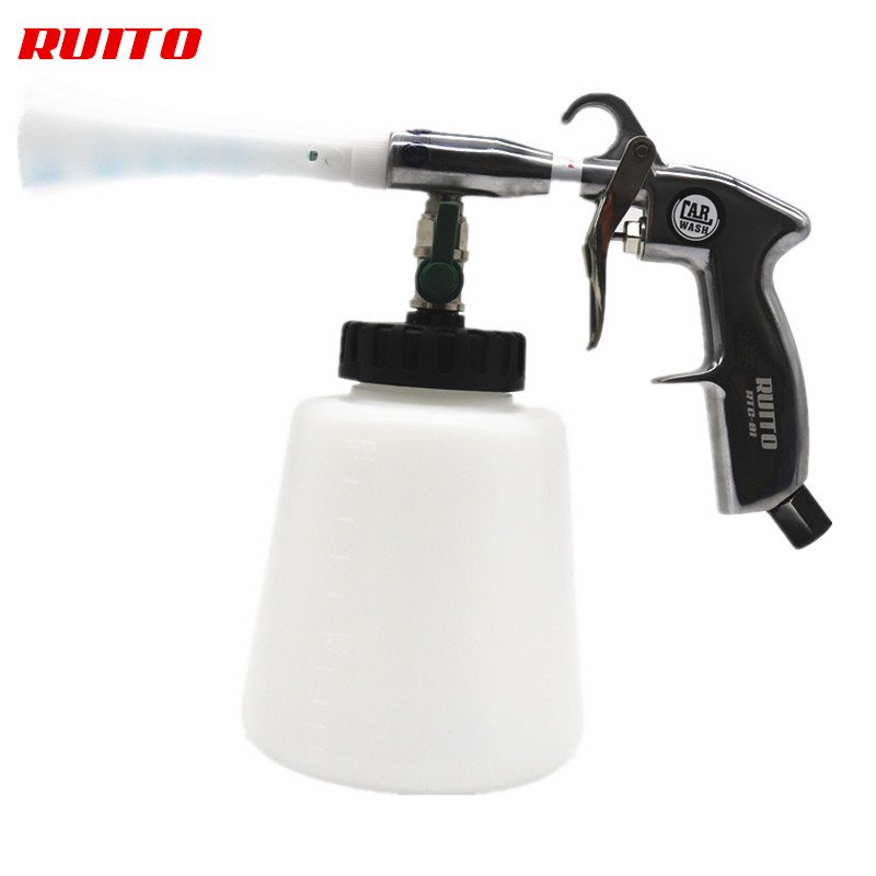 Car Tornado Vacuum Cleaner High Pressure Car Washer Tornado Foam Gun Bearing Tornado Cleaning Gun Car interior cleaning gun