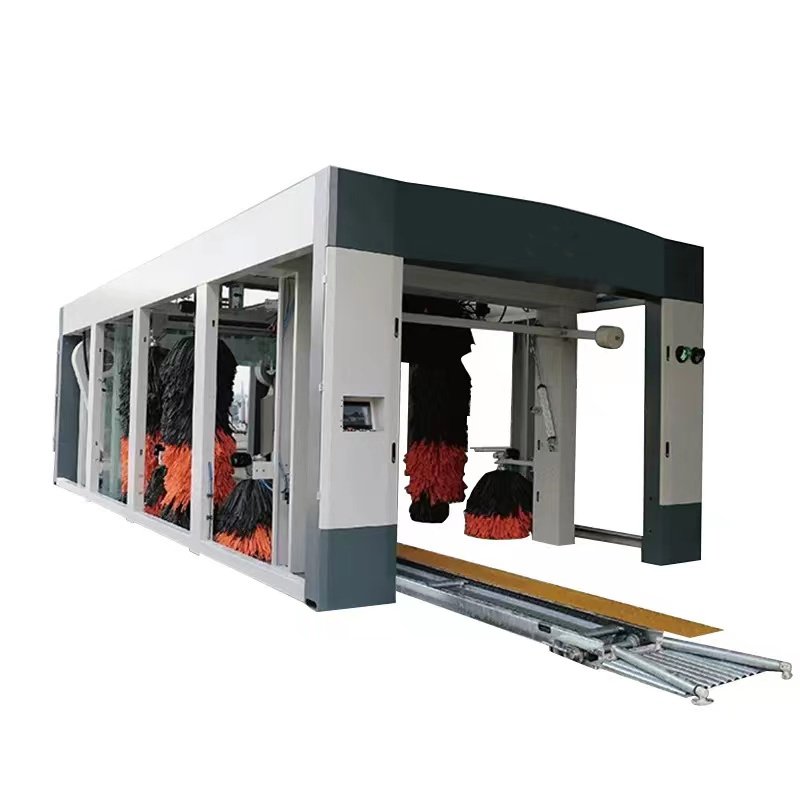 Self Service Tunnel Car Wash Equipment Automatic Car Washer Machine Tunnel With Dryer