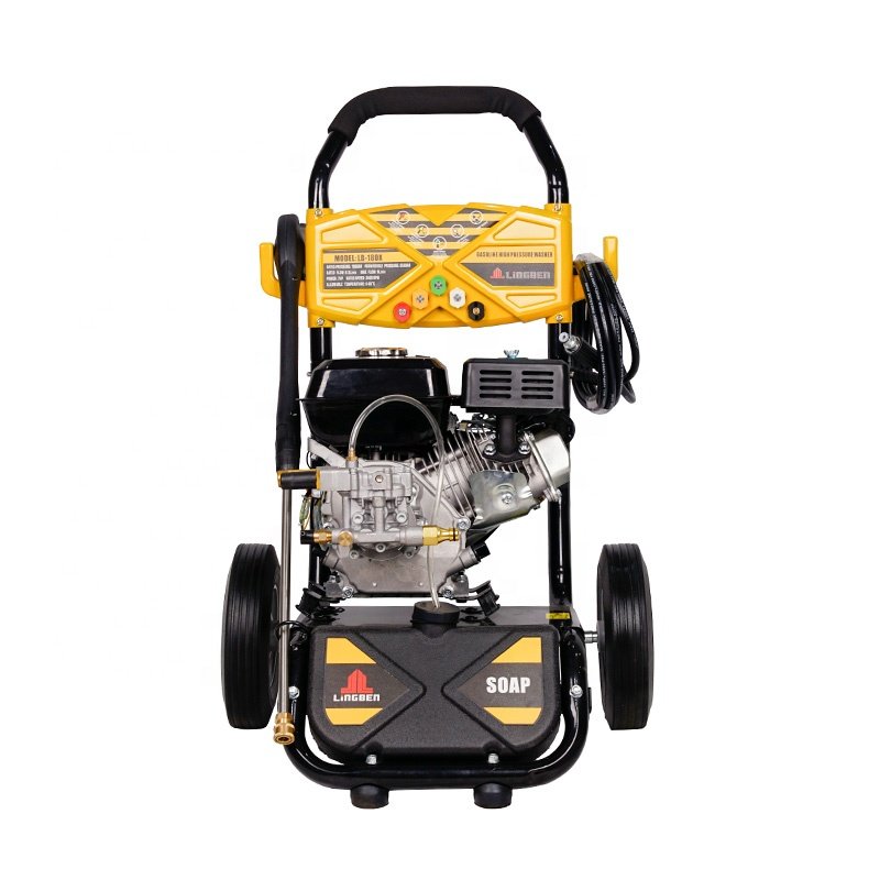 LINGBEN 5.5hp Petrol engine High Pressure Cleaner Water jet Cleaning Washing Machine gasoline car washer
