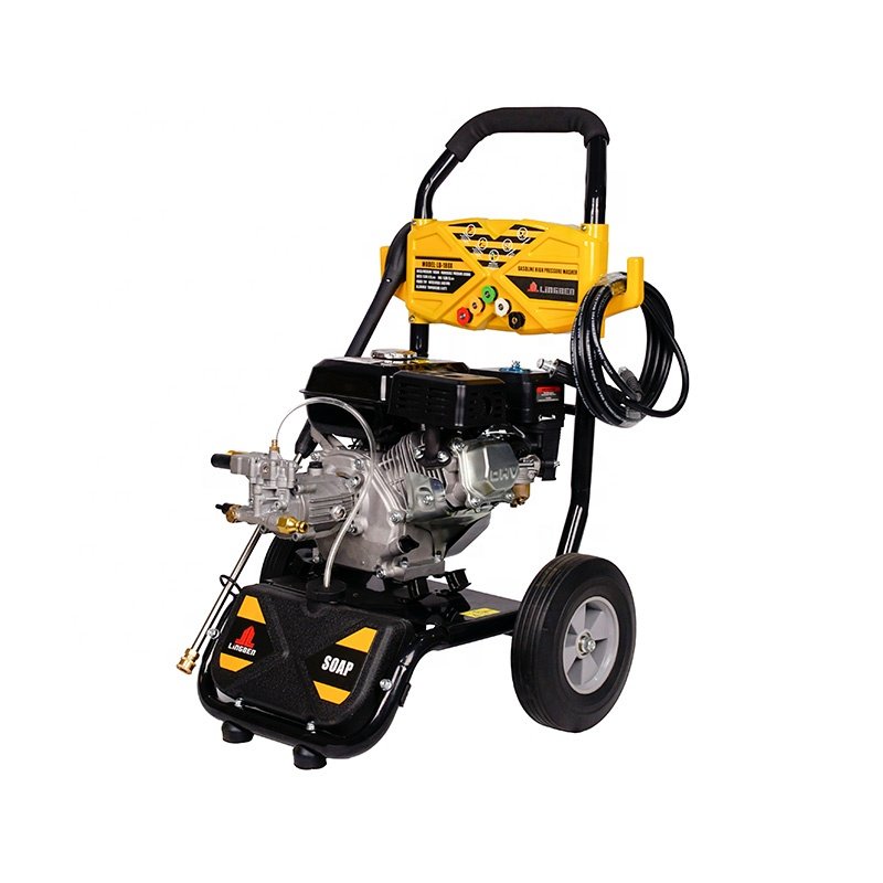 LINGBEN 5.5hp Petrol engine High Pressure Cleaner Water jet Cleaning Washing Machine gasoline car washer