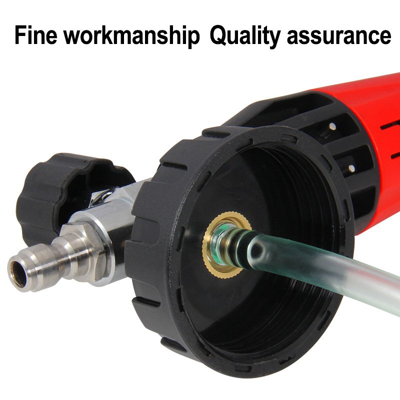 Lingzhen Pressure Washer High Quality Brass Large Mout Bottle Clear Car Detail Electric Commercial Foam Cannon