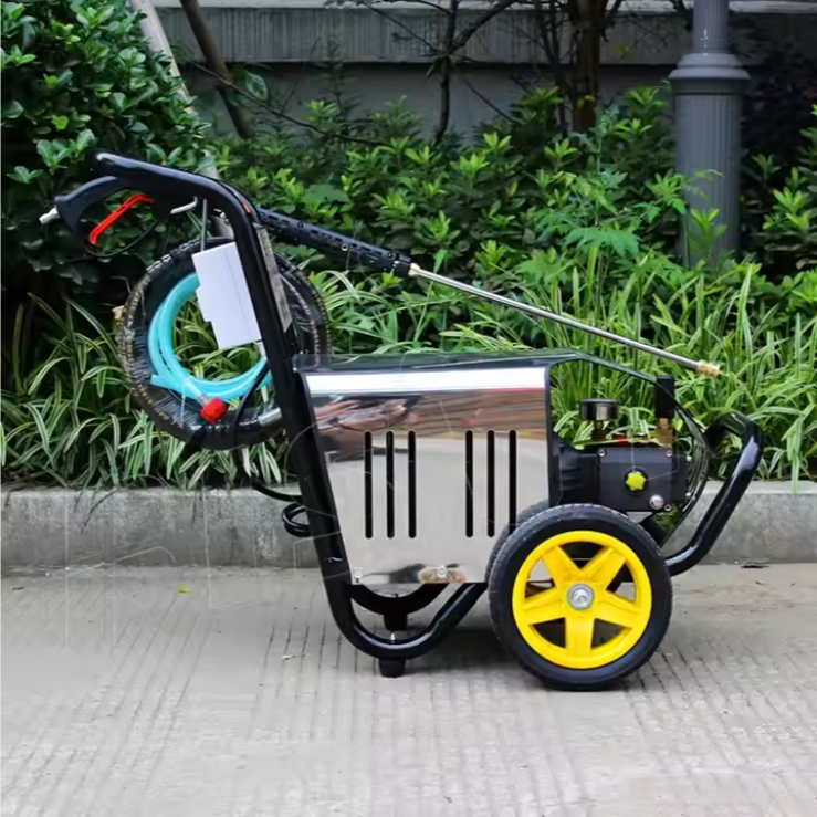 250 Bar Electric Cleaning Machine Sewer Jetting Machines High Pressure Cold Water Jet