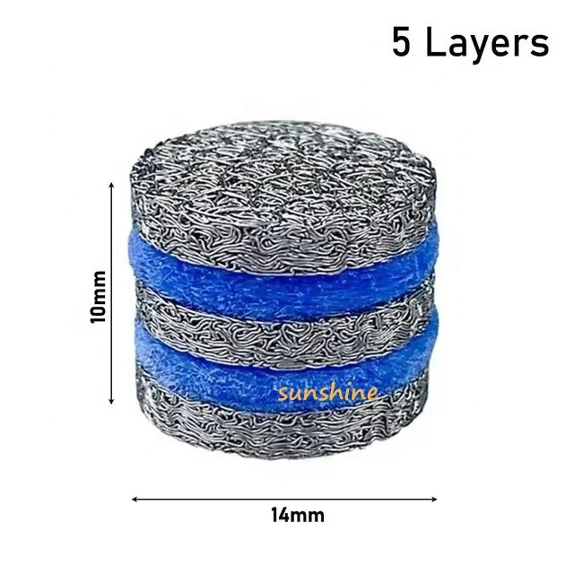 SS Car Washer High Density Tablet Foam Cannon Lance Mesh Filters Stainless Steel Strainer Net Filter Car Cleaning Accessories