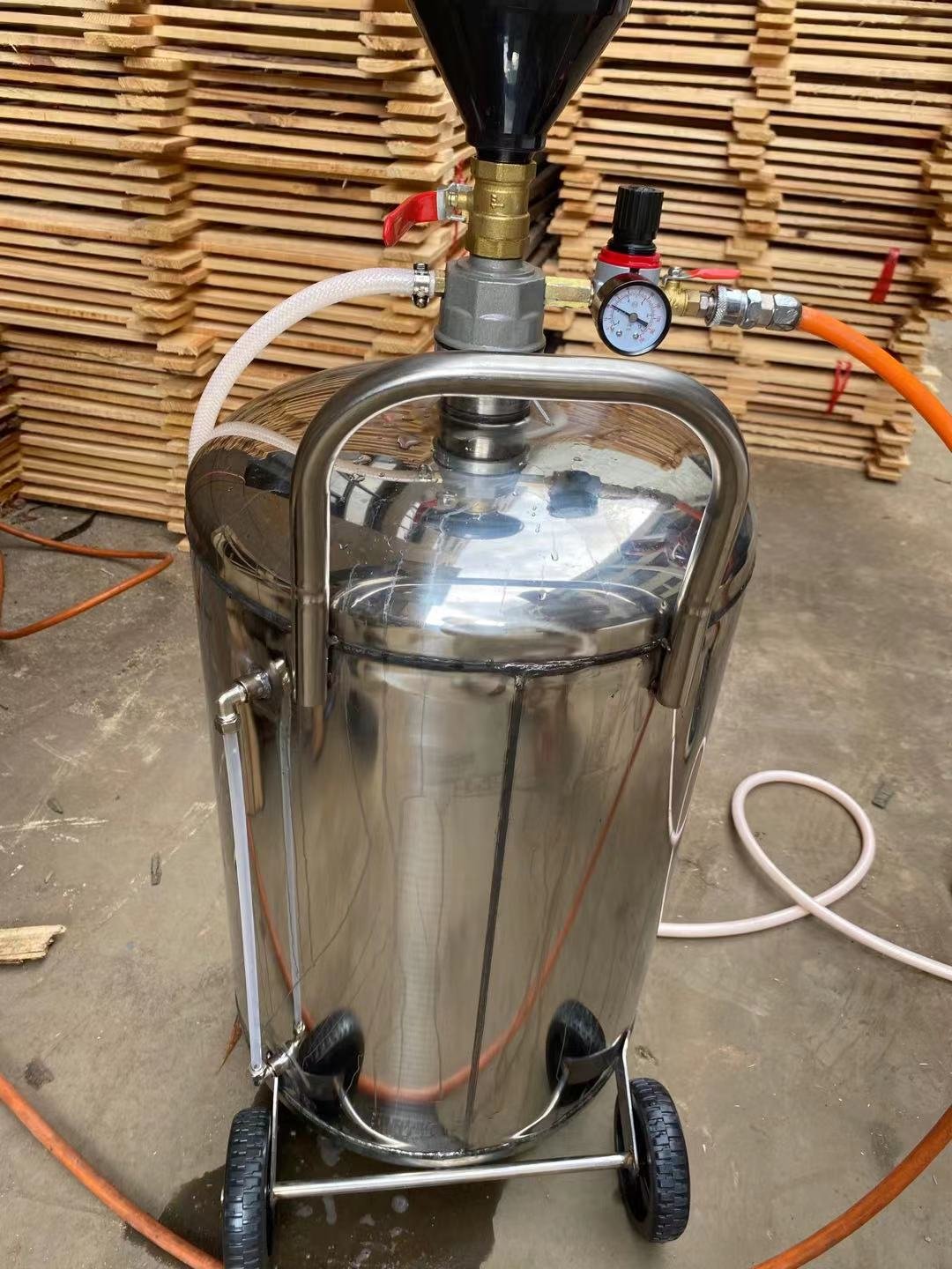 Portable Mobile Stainless Steel 80/40/20L Spray Foaming Car Cleaning Washer Tank Pressure Foam Machine