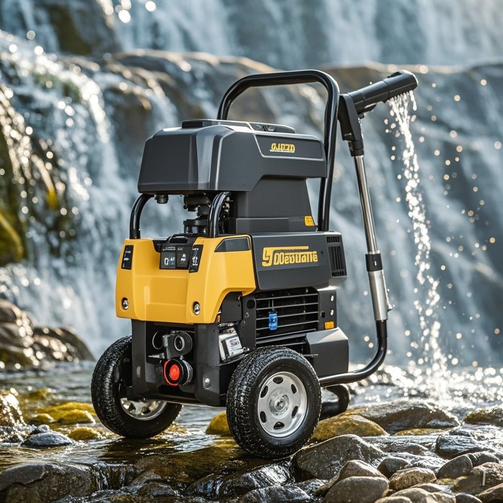 220V 2KW 150 Bar Efficient Cleaning Portable Electric High Pressure Washer Powerful Cleaning for Car Wash Garden