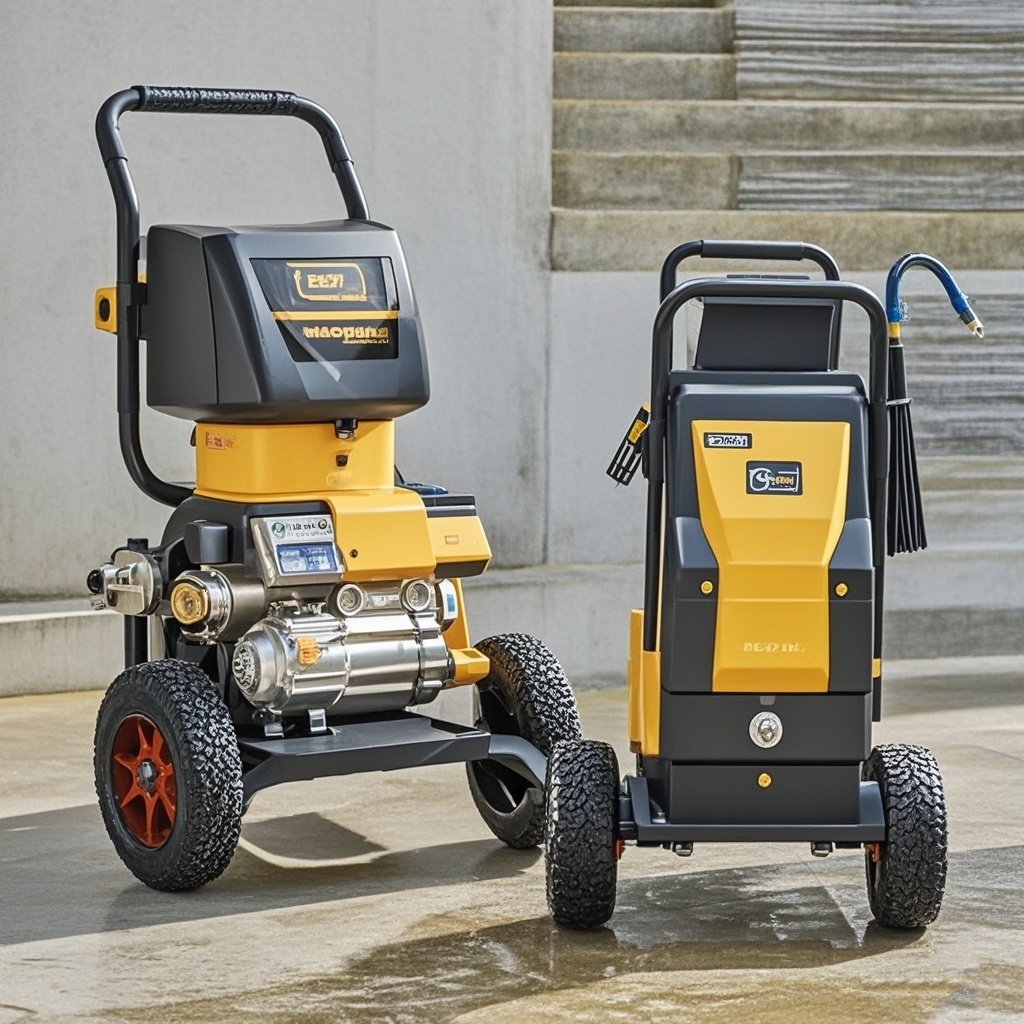 220V 2KW 150 Bar Efficient Cleaning Portable Electric High Pressure Washer Powerful Cleaning for Car Wash Garden