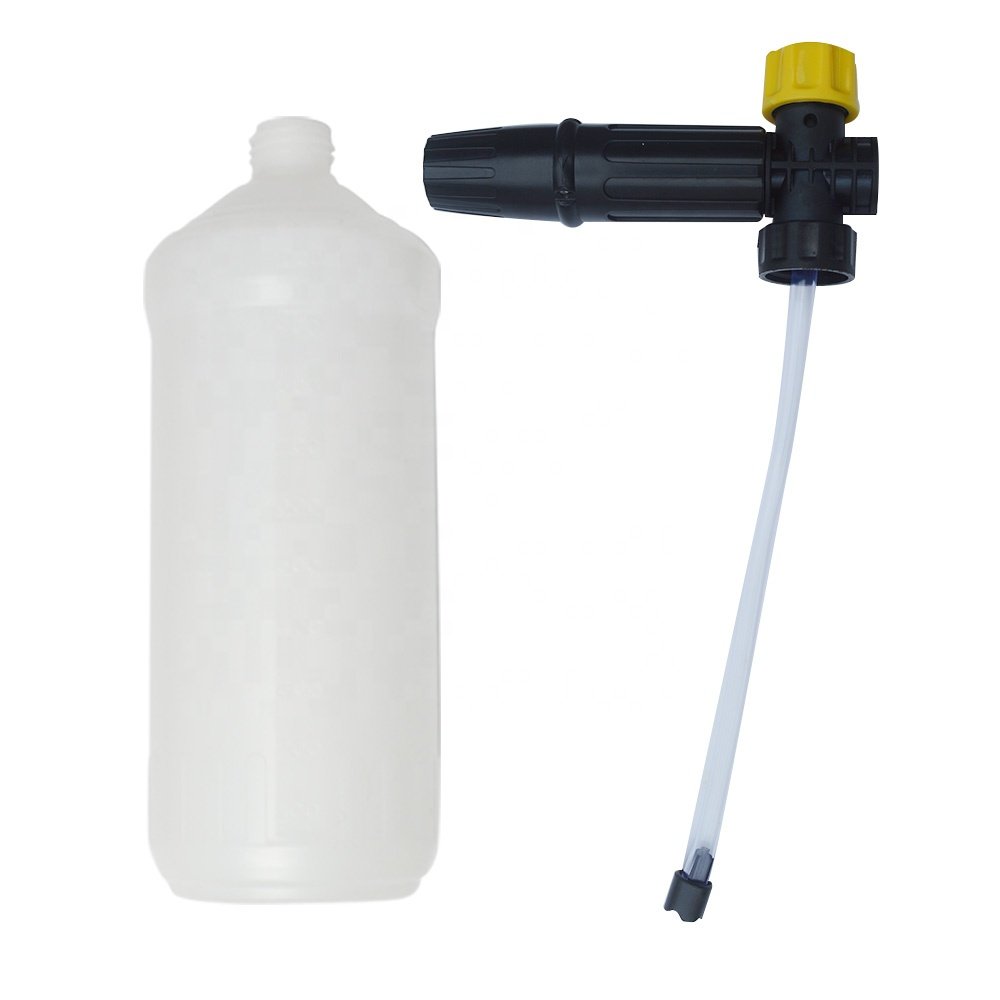 High Pressure Washer Power Washer DIY Foam Cannon Snow Foam Lance Foam Gun with Optional Adapter & 1L Soap Tank