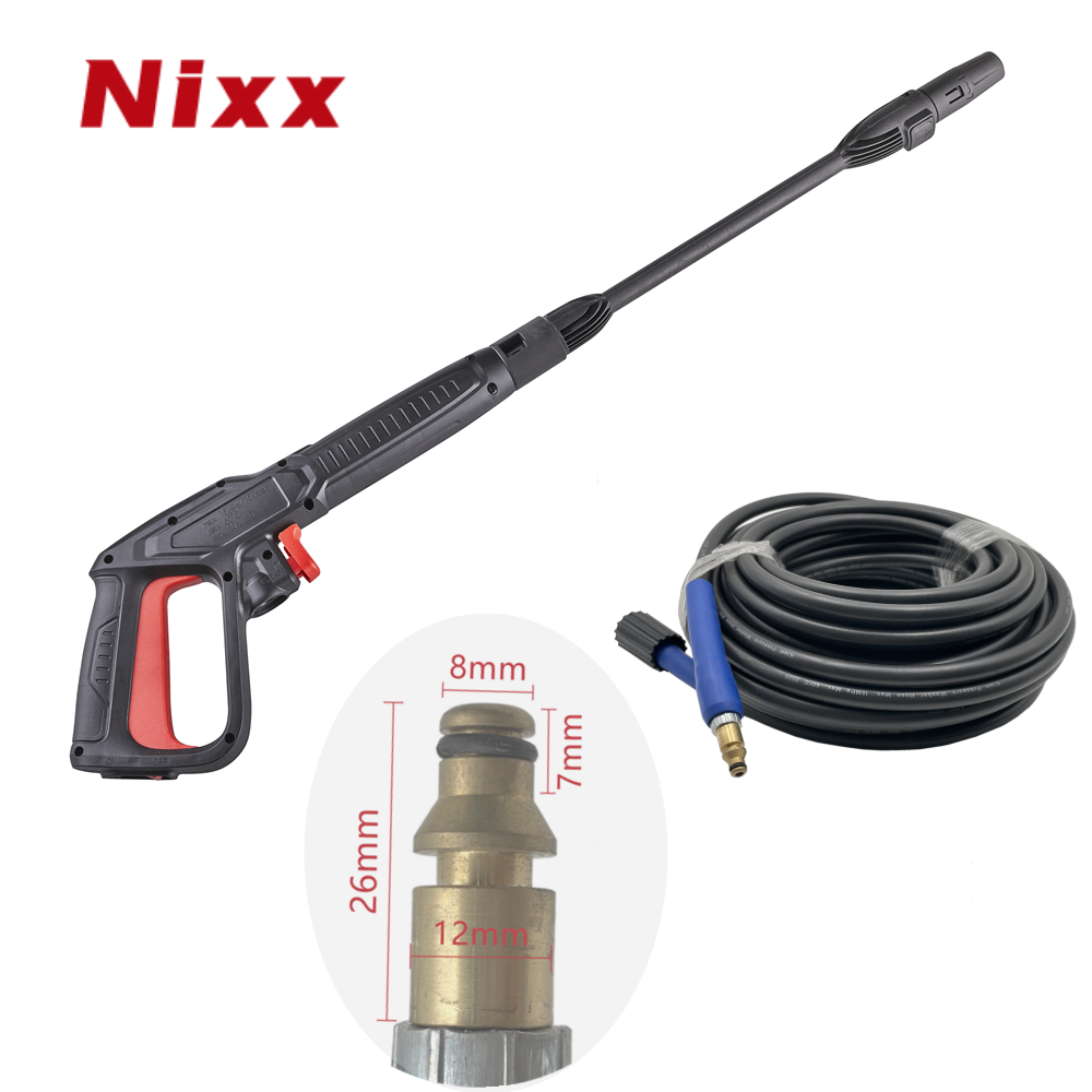 High Pressure Washer Water Gun With Pressure Wash Wand, Power Plastic Spray Washing trigger Land, For Bosch AR AQT Car Wash