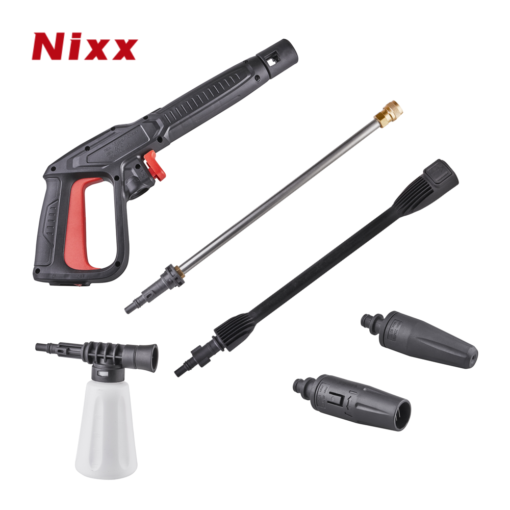 High Pressure Washer Water Gun With Pressure Wash Wand, Power Plastic Spray Washing trigger Land, For Bosch AR AQT Car Wash