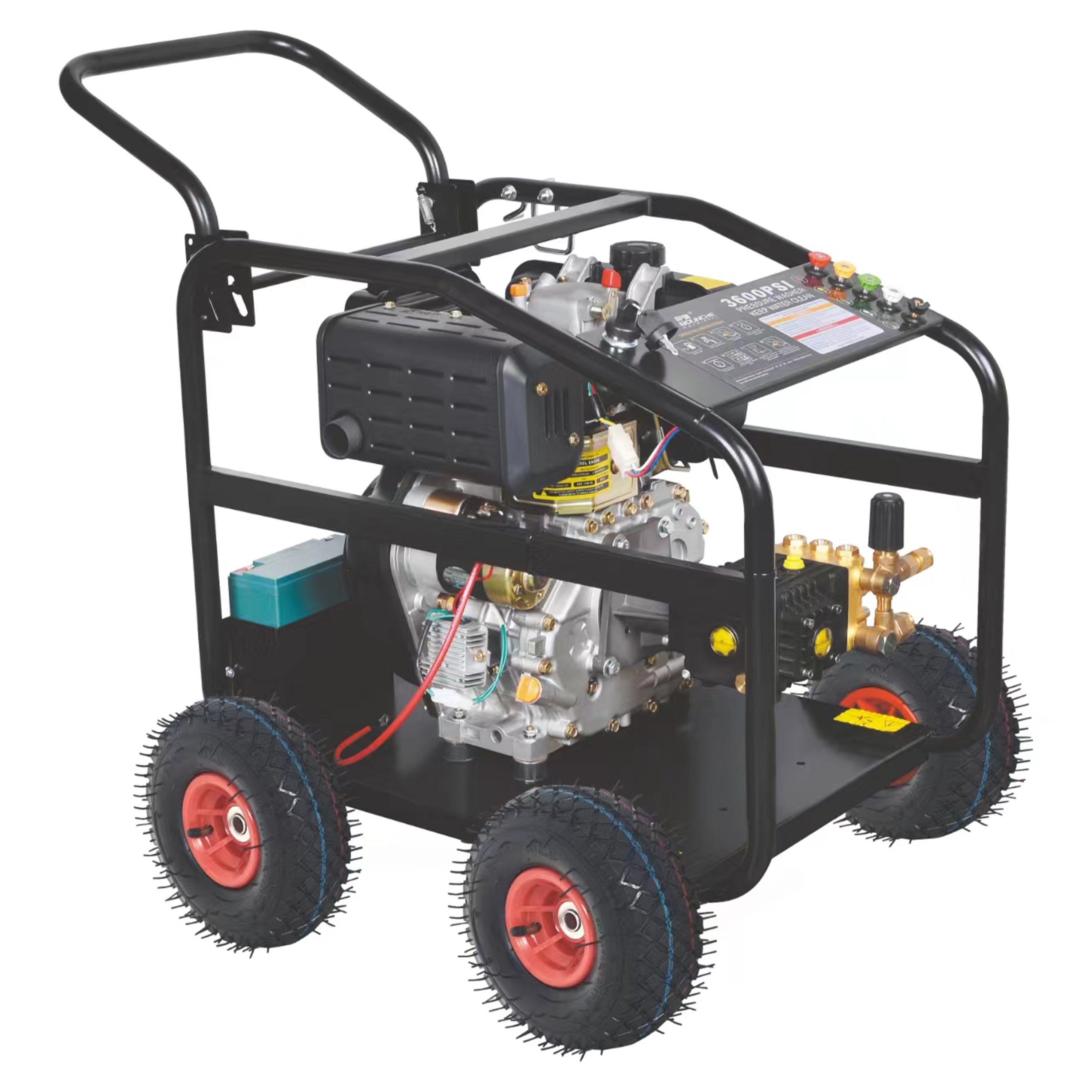 Hot sale China Factory suppliers 250bar car washer diesel machine high pressure washer cleaning machines