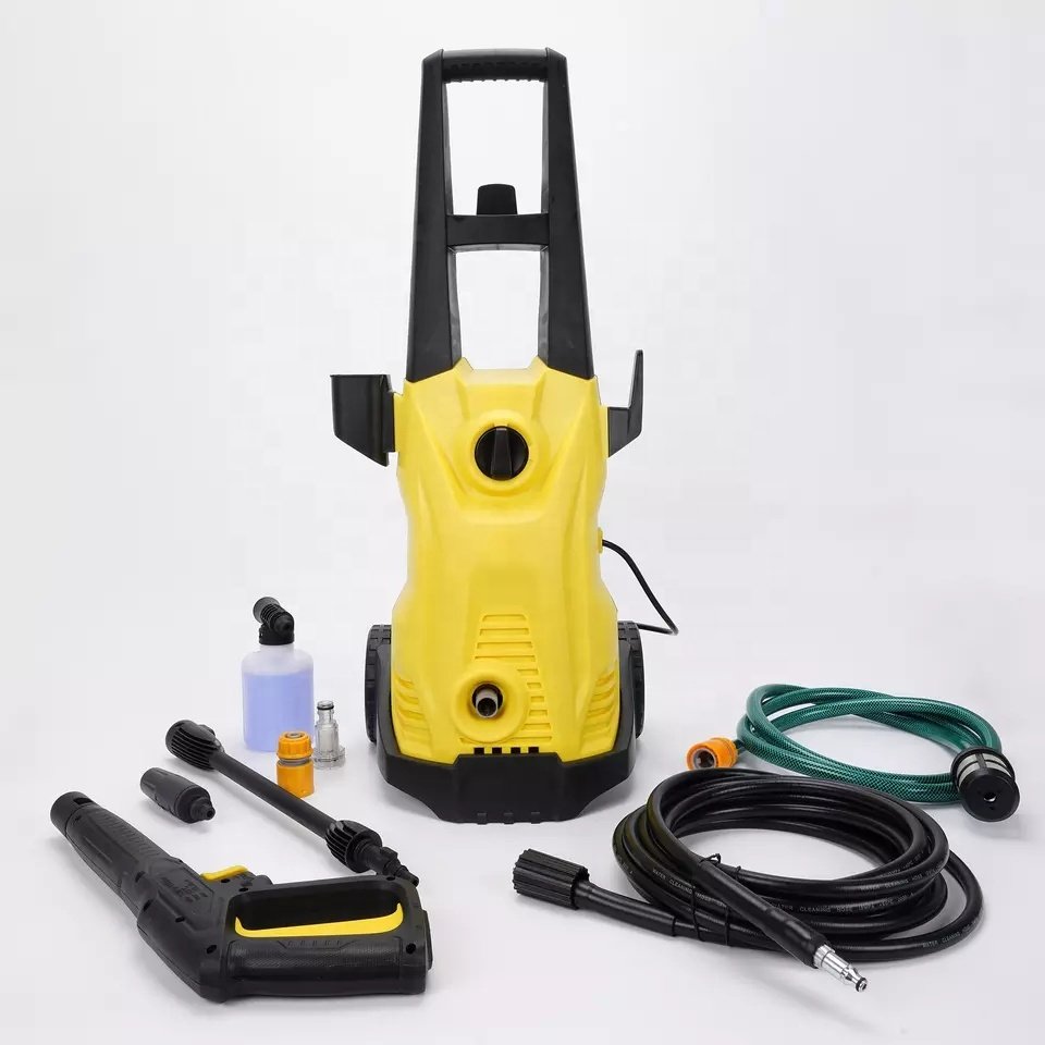 150 Bar Max Autos Maquina Hidrolavadora Electrica De Alta Motor Gun Car Washer Machine Car Portable High Pressure Washer