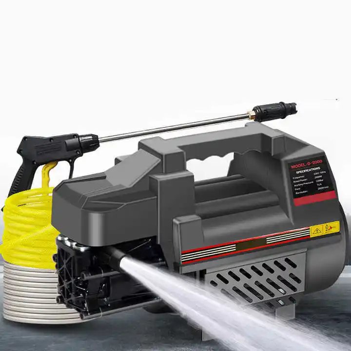 New Popular Professional 1800W Car Washing Machine For High Pressure Cleaning With Foaming Bottle Water Pump Car Washer