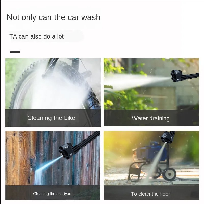 Strong Intelligent Portable High Pressure Home Carwash Self Service Machines Cheap Price For Electric Automatic Mobile Car Wash