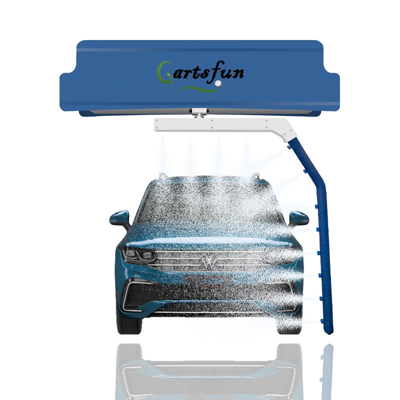 Automatic hydraulic 360 single arm touchless car wash machine car washer