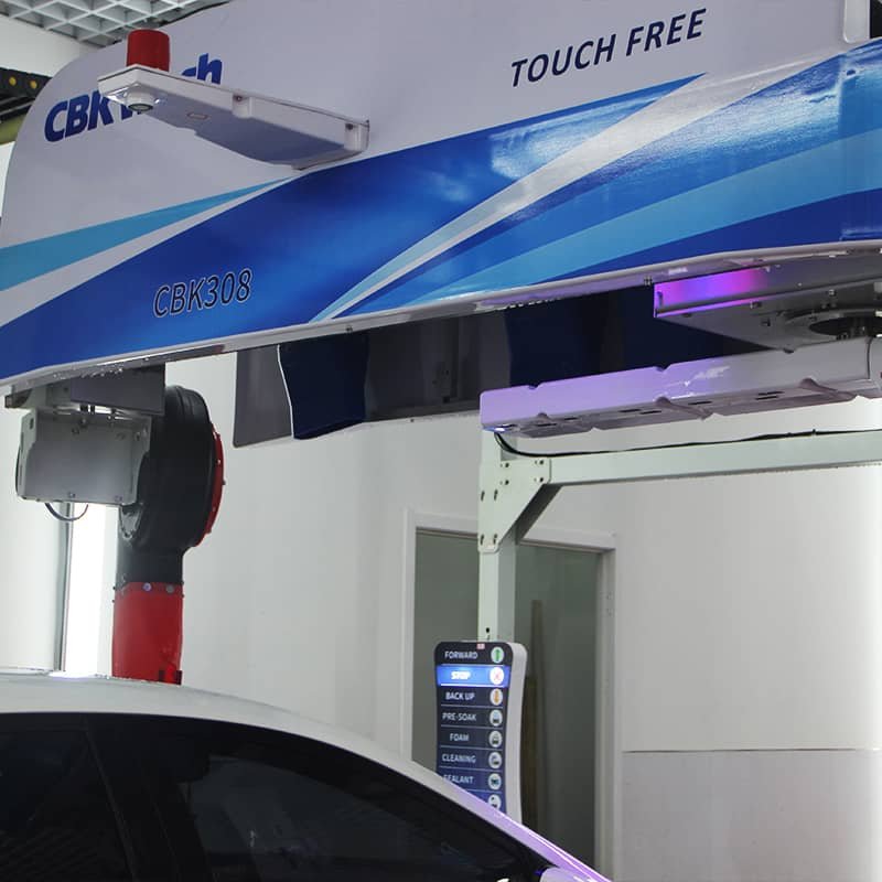 CBK308 Factory Wholesale Auto Touch Less Car Wash 360 mechanical Arm With 3 Ultrasonic Sensors Enhance Washing
