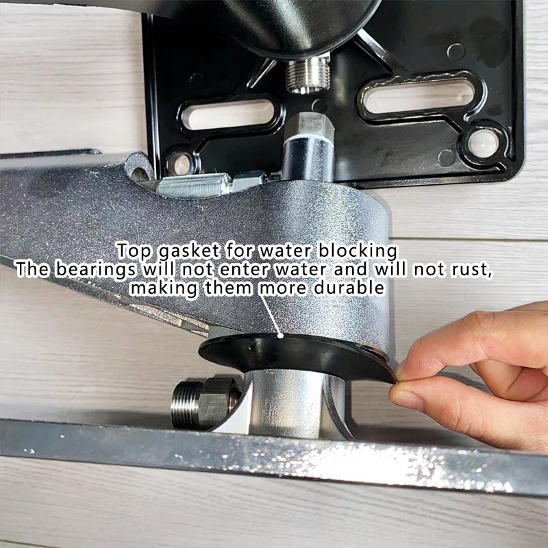Retractable Aluminum Alloy Rocker Swing Arm 360 Degrees High Pressure Car Wash Cantilever Swivel Boom